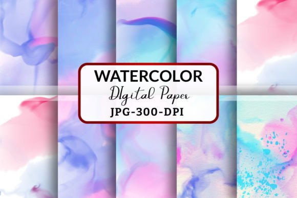 Alcohol Ink Digital Papers Graphic: Vibrant Textures for Design