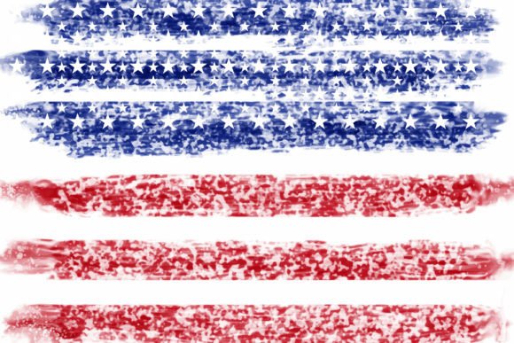 Ca 4th of July Flag Design Background