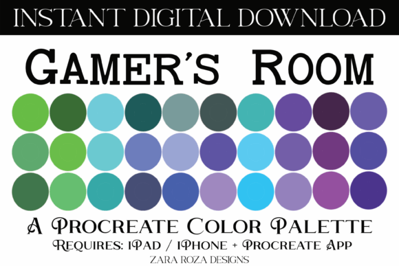 Gamer’s Room Procreate Color Palette: A Guide to Smarter Digital Art Choices