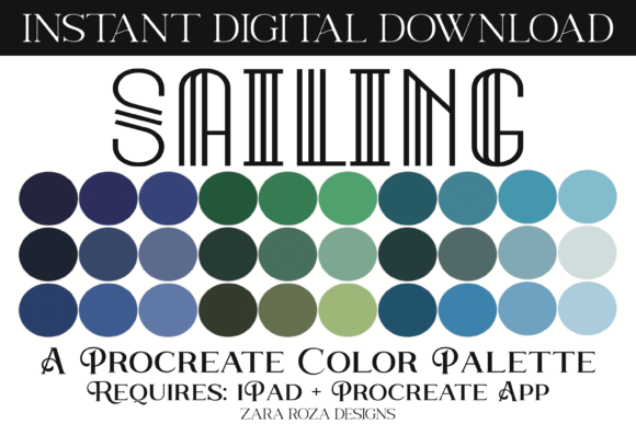Sailing Procreate Color Palette: A Practical Guide for Digital Artists